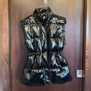 H&M shiny puffer vest